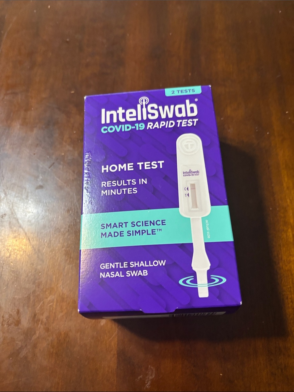 COVID-19 Rapid Home Test Kit - Purple (2 Tests)